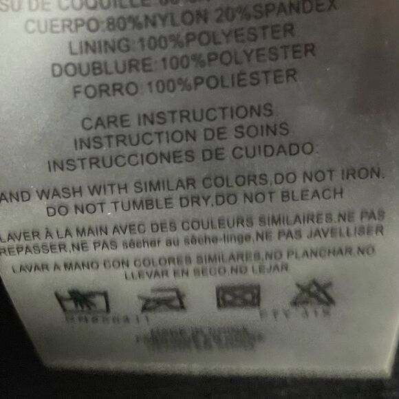 Cyn & Luca Bikini Top Multi Color Tie Back - Picture 8 of 8